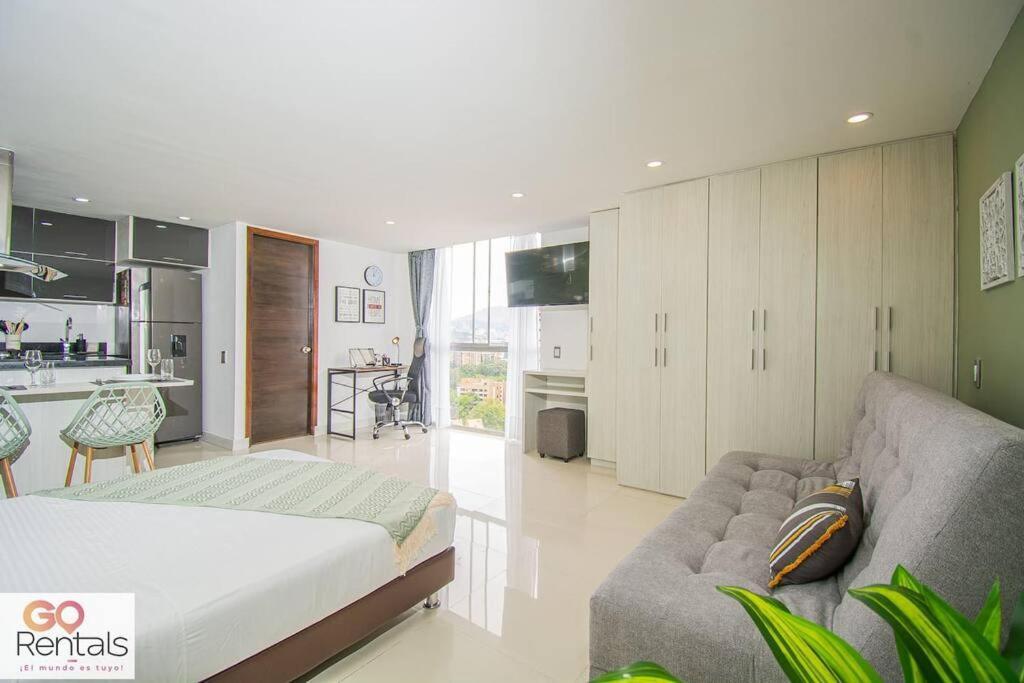 Cozy In Poblado, Parking, No Fee 1107 公寓